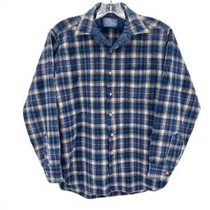 Pendleton boy’s plaid virgin wool button front shirt